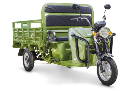Грузовой электротрицикл Rutrike D4 NEXT II 60V1500W зеленый