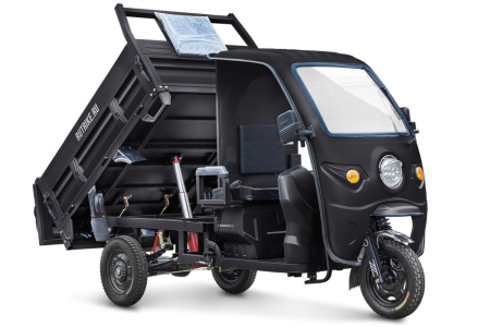 Грузовой электротрицикл Rutrike D5 1700 КАБИНА черный