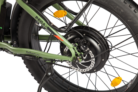 Электровелосипед Gelbert Pegas 2 ULTRA хаки