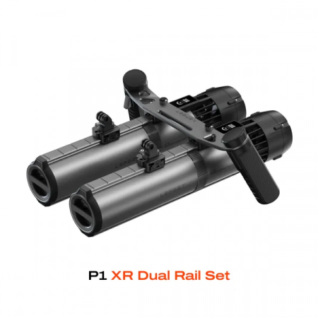 Водный скутер LEFEET P1 XR Dual Rail Set серый