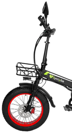 Электровелосипед SYCCYBA H1 (F10) 20AH красный