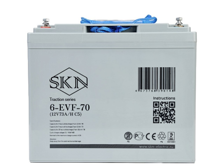 Тяговый аккумулятор SKN 6-EVF-70 (12V73A/H C5)