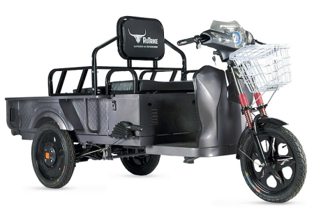 Грузовой электротрицикл Rutrike D1 ГП 1200 60V900W серый