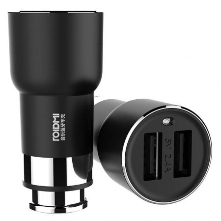 Автомобильное зарядное устройство Xiaomi Roidmi Music Bluetooth Car Charge (GDS4074RT,GDS4073RT) (Белый)