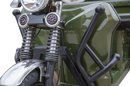 Грузовой электротрицикл Rutrike D4 NEXT 1800 72V1500W серый