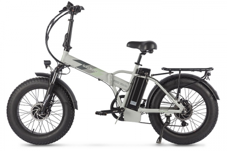 Электровелосипед Gelbert Saturn Dual PRO серый