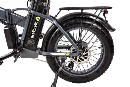 Электровелосипед SYCCYBA H1 (F10) DUAL 23AH серый