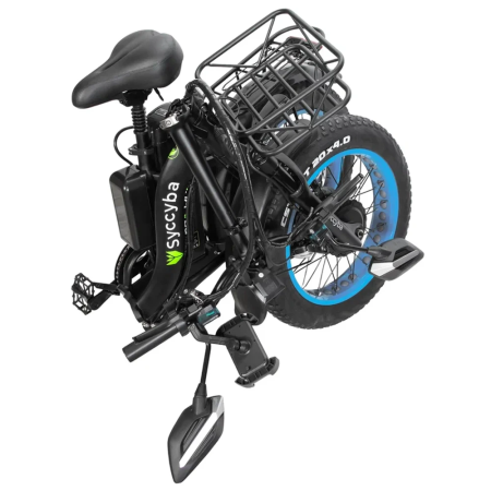 Электровелосипед Syccyba H2 DUAL синий
