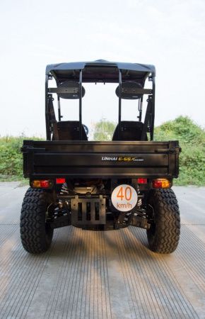 UTV GreenCamel Linhai LH50DU 150Ah (4kW AC, R12 литые) LUX белый