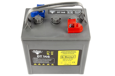 Тяговый WET аккумулятор Rutrike DT146 (T-145) 6V170A/H C3