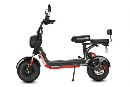 Электроскутер WHITE SIBERIA MINI R 3.0 BLACK 60V