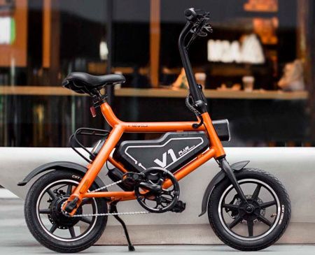 Электровелосипед Xiaomi HIMO V1 Plus Electric Bicycle Оранжевый