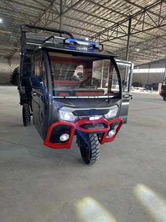 Грузовой электротрицикл с кабиной ASL Кабина 1800 72V 68Ah