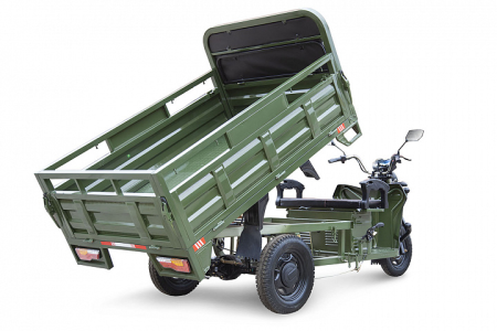 Грузовой электротрицикл Rutrike D4 NEXT 1800 60V1500W зеленый