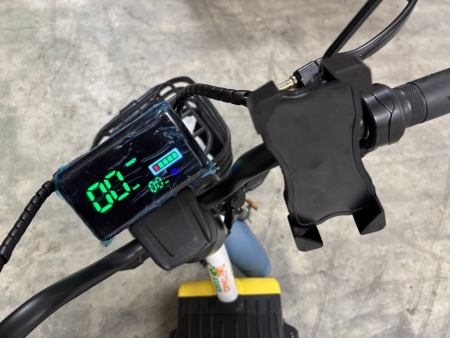 Электромопед GreenCamel Тайфун Sky Way (500W 48V12Ah ) быстросъем синий