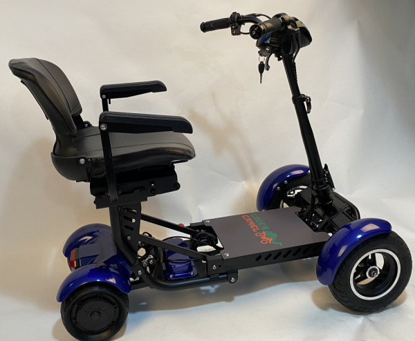 Трицикл GreenCamel Кольт 801 FAT (36V 15,6Ah 2x400W) кресло