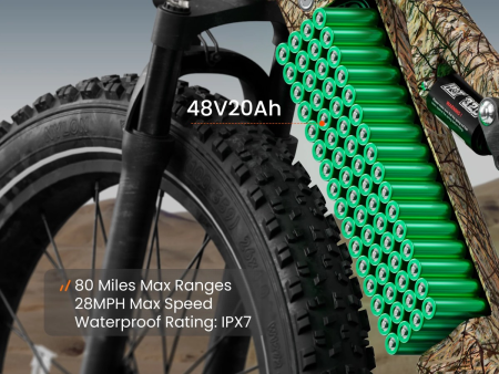 Электровелосипед PUCKIPUPPI BEAGLE камуфляж