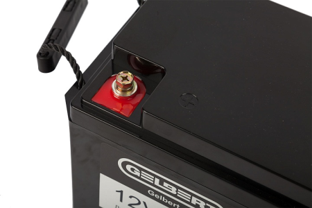 Литиевый тяговый аккумулятор Gelbert LiFePO4 (12V/200Ah/200А/2,400Wh) Bluetooth