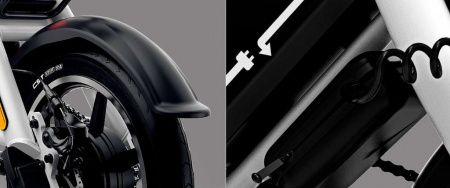 Электровелосипед Xiaomi HIMO V1 Plus City Edition Electric Bicycle Оранжевый