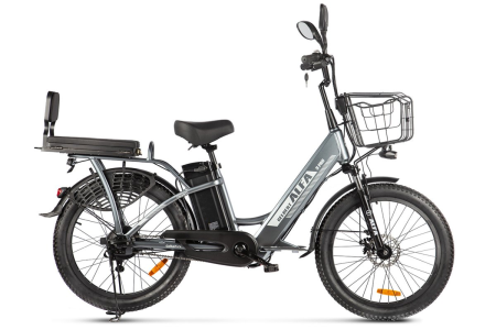 Электровелосипед Gelbert ALFA 3 PRO серый