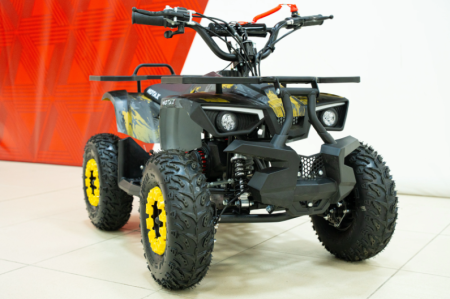 Детский квадроцикл MOTAX GRIZLIK X16 (PS, BW) желтый