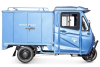 Грузовой электротрицикл Rutrike КАРГО Кабина Дуал синий