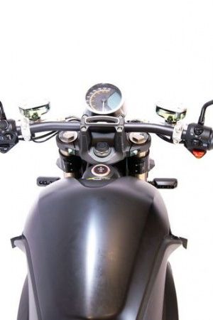 Электромотоцикл Super Soco TC Max (Спицованные диски) Оранжево-черный