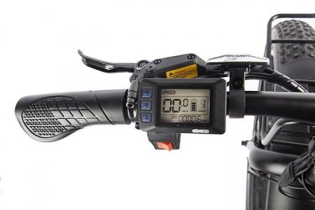 Велогибрид VOLTECO BAD DUAL NEW темно-серый