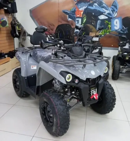 MOTAX ATV Grizlik 200 Ultra Бензиновый Черно-серый