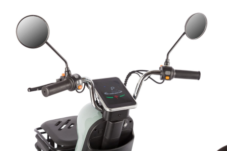 Электротрицикл Rutrike Gelbert Beta 48V/60V 800Вт серо-белый