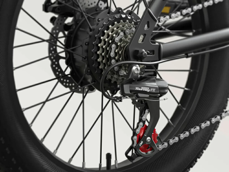 Электровелосипед QRONGE WATERFALL (4.0) бирюзовый