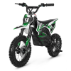 Электромотоцикл GreenCamel Питбайк DB450, 48V 1200W R12/R10 зеленый