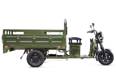 Грузовой электротрицикл Rutrike D4 NEXT 1800 72V1500W зеленый