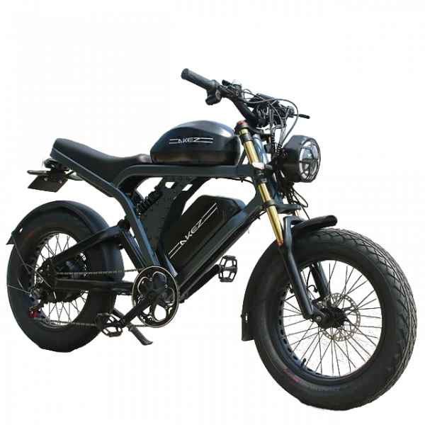 Электровелосипед AKEZ King Kong 52V серый