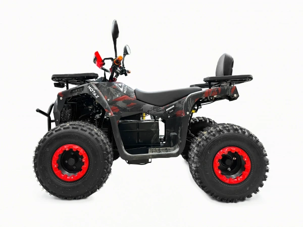 Электровадроцикл MOTAX Grizlik E1500 2024 Красный камуфляж