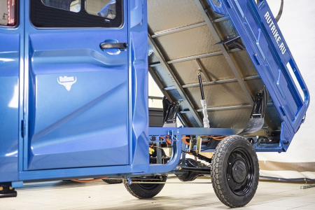 Грузовой электротрицикл Rutrike КАРГО Кабина 1500 60V1000W синий