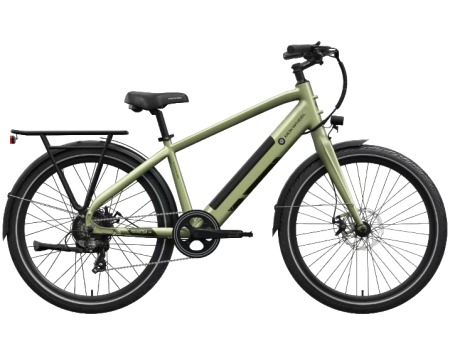 Электровелосипед MOKWHEEL Tarmac зеленый