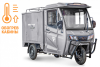 Грузовой электротрицикл Rutrike КАРГО Кабина Дуал обогрев 1500 60V1000W серый