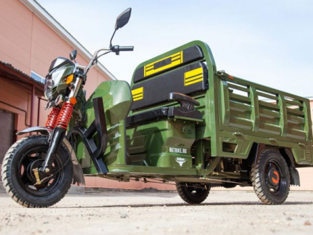 Грузовой электротрицикл Rutrike Антей-У 1500 60V1200W зеленый