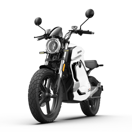 Электромотоцикл WHITE SIBERIA SUPER SOCO WANDERER PRO белый Электромотоцикл WHITE SIBERIA SUPER SOCO WANDERER PRO белый