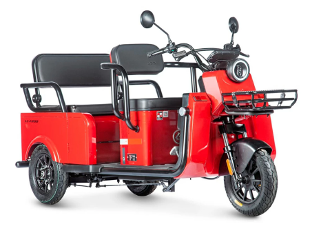 Электротрицикл Wanshida LC-F200 60V 1000Вт красный