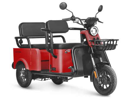 Электротрицикл Wanshida LC-F150 60V 1000Вт красный