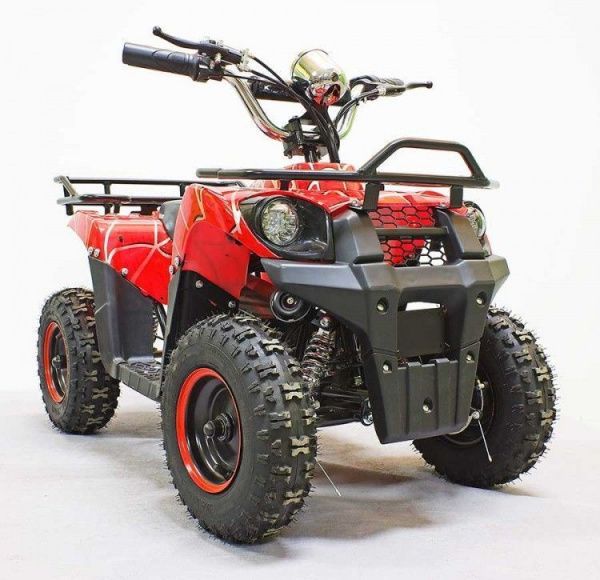 Квадроцикл GreenCamel Gobi K40 (30Ah 36V 800W R6 Цепной привод) быстросъем, Красный паук Квадроцикл GreenCamel Gobi K40 (30Ah 36V 800W R6 Цепной привод) быстросъем, Красный паук