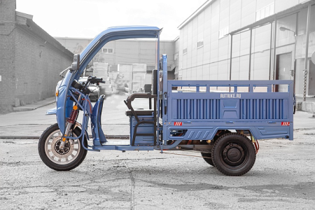 Грузовой электротрицикл Rutrike Гермес Pro 1500 72V2200W синий