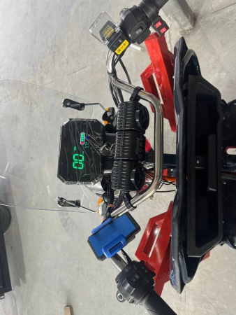 Грузовой электротрицикл ASL D5 гидравлика 1800 (72V 68Ah)