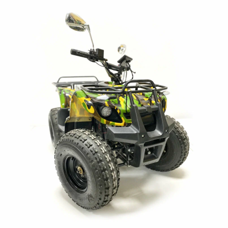Квадроцикл GreenCamel Атакама T120 (48V 800W R8 Цепной привод) Желтый армейский