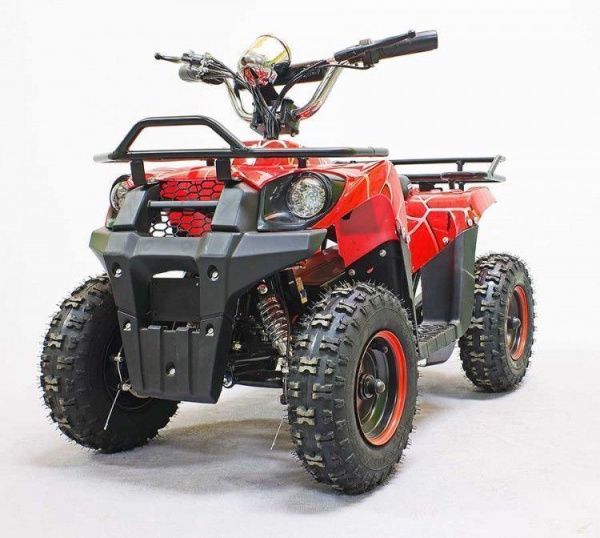Квадроцикл GreenCamel Gobi K40 (30Ah 36V 800W R6 Цепной привод) быстросъем, Красный паук Квадроцикл GreenCamel Gobi K40 (30Ah 36V 800W R6 Цепной привод) быстросъем, Красный паук