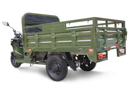 Грузовой электротрицикл Rutrike D4 NEXT 1800 72V1500W зеленый