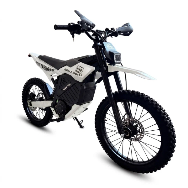 Электропитбайк White Siberia Belluga 002 белый