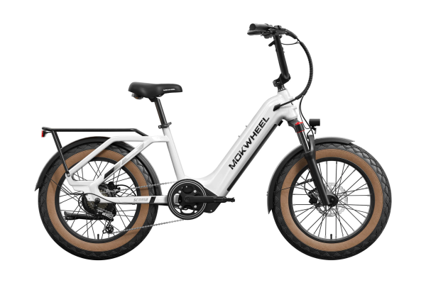 Электровелосипед MOKWHEEL Scoria белый